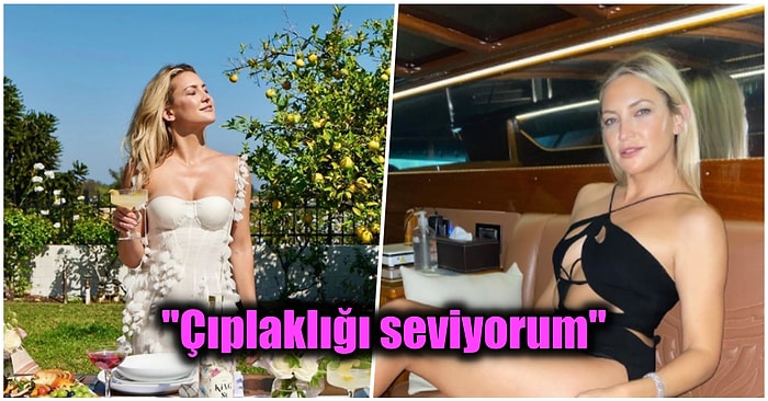 Akşam Saatlerinde Evinde Çıplak Gezdiğini İtiraf Eden Kate Hudson Takipçilerini Epey Şaşırttı!