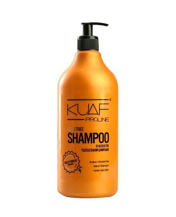 3. Keratin destekli Kuaf tuzsuz şampuanın saçlarında yarattığı hızlı değişime inanamayacaksın.