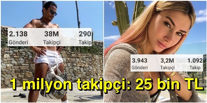 Ünlülerin ve Fenomenlerin Instagram'da Takipçi Kasmak İçin Döktüğü Paralara İnanamayacaksınız