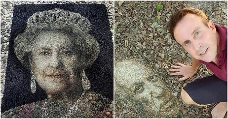 Bulduğu Çakıl Taşlarıyla Birbirinden Muazzam Mozaikler Yapan İngiliz Sanatçı Justin Bateman
