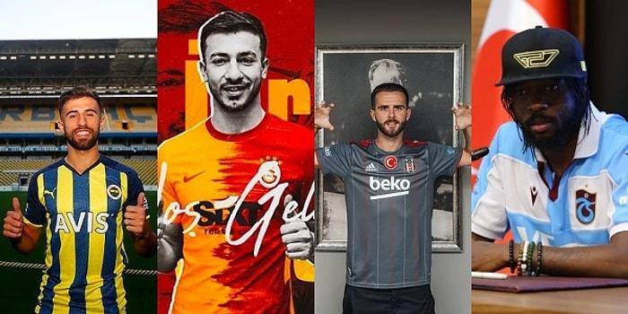 Bir Transfer Sezonu Daha Bitti! Süper Lig Kulüplerinde Bu Sezon Tüm Gelenler ve Gidenler