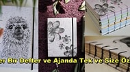 Tamamen Geri Dönüştürülmüş Malzemelerle Hazırlanan El Yapımı Defter ve Ajandalarıyla "Atelier Lazy"