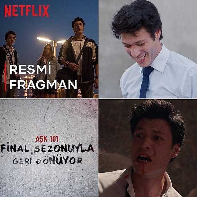 8. Sevilen Netflix dizisi 'Aşk101'in final sezonu fragmanı yayınlandı!