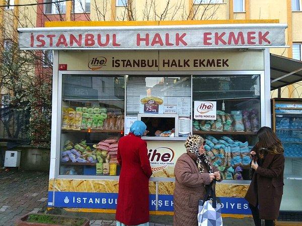 3. Geçtiğimiz yıl İstanbul Büyükşehir Belediyesi’nin (İBB), Halk Ekmek büfelerinin sayısını arttırma girişimi İBB Meclisi’nde AKP ve MHP grupları tarafından kabul edilmedi.