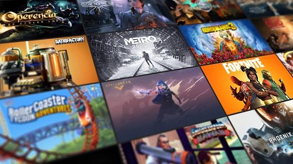 Epic Games Store online oyun satış platformları arasına hızlı bir giriş yaptı.
