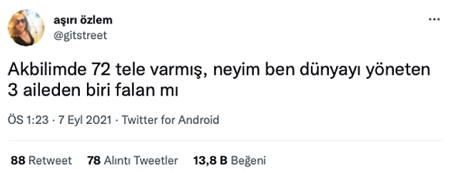 14. Zenginlik de bir başka tabii.