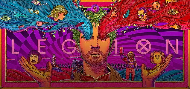 4. Legion (2017-2019) - IMDb: 8.2