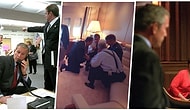 11 Eylül Saldırılarını Bir de Dönemin Başkanı George Bush ve Ekibi Tarafından Görmenizi Sağlayacak 26 Fotoğraf