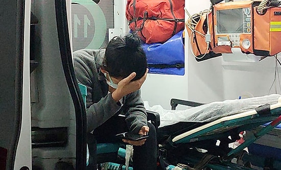 Taksi Ücretini Ödemek İstemedi, Polisleri Görünce Korona Olduğunu Söyledi...