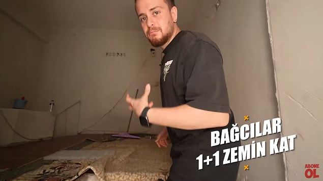 Ve gelelim Bağcılar'daki eve... Dükkandan eve çevrilen bu yer gerçekten içler acısı!