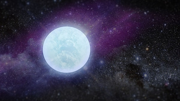 Kütlesi Güneş'inkinin yaklaşık sekiz katı olan düşük kütleli yıldızların ömürlerinin son aşamasına beyaz cüce deniyor.