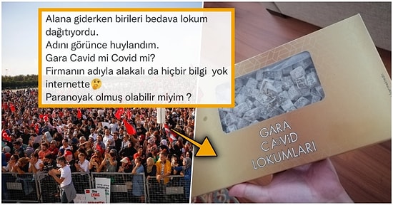 Aşı Karşıtları İstanbul Mitinginde Kendilerine Dağıtılan Lokumla İlgili Komplo Teorileri Öne Sürüyor!