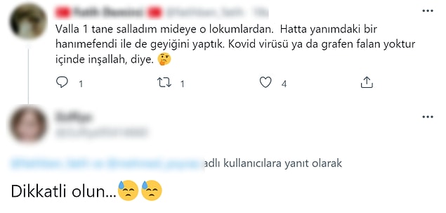 Lokumu yiyen miting katılımcıları da endişelenmiş tabii...