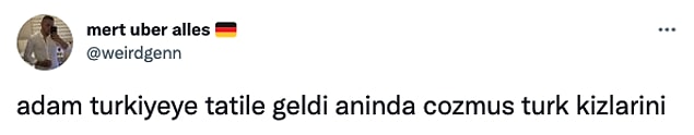 Twitter'dan @weirdgenn, Morrone'ye Instagram üzerinden mesaj atarak Türk kadınlarını beğenip beğenmediğini sormuş.