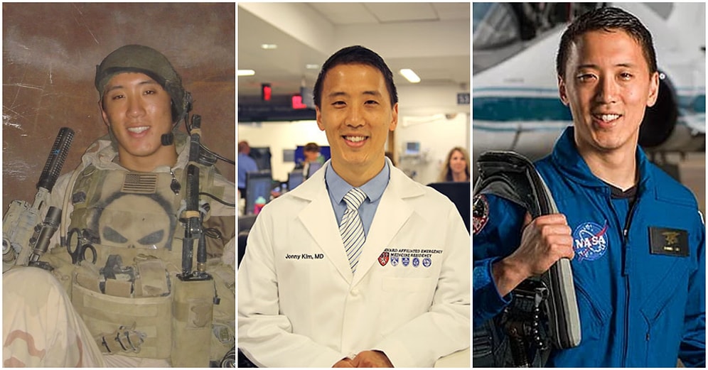37 Yaşında Hem NASA'da Astronot Hem Harvard'da Doktor Hem de Orduda Komando Olan Jonny Kim