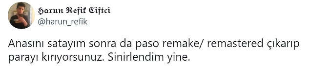 8. Başta biz de okeydik bu remake/remastered yapımlara da sanki biraz cılkı çıktı gibi işin. 🤷