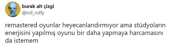 13. Ancak yine de pek çok oyuncunun tercihi yeni oyunlar ve markalar görmekten yana.