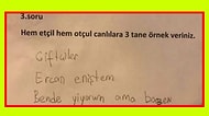 Sınav Kağıtlarına Verdikleri Birbirinden Komik Cevaplarla Hepimizi Gülmekten Yerlere Yatıran 19 Öğrenci