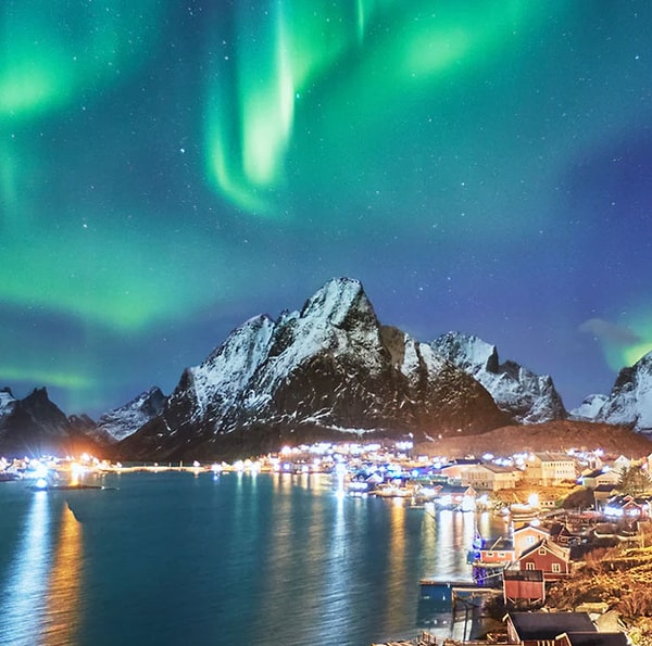 12. Месячная поездка в Скандинавию за северным сиянием с оплатой всех расходов