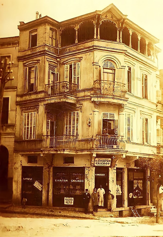 22. Chicago bakkaliyesi, İstanbul, 1908.
