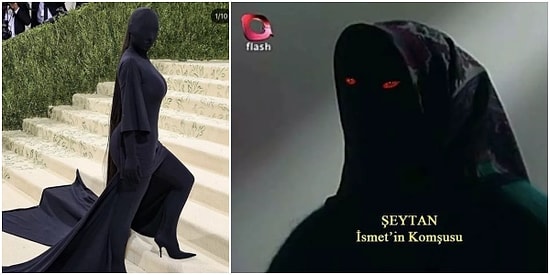Kim Kardashian'ın Met Gala'da Giydiği Kostümden Sonra Kendisine Aşırı Derecede Benzeyen Şeyler