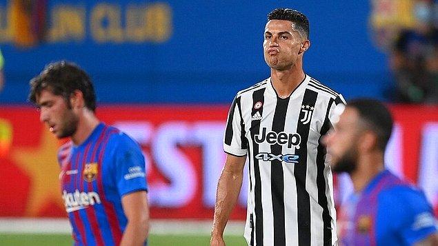 Ronaldo transfer olmak istese de Juventus'a bir şans daha verdi.