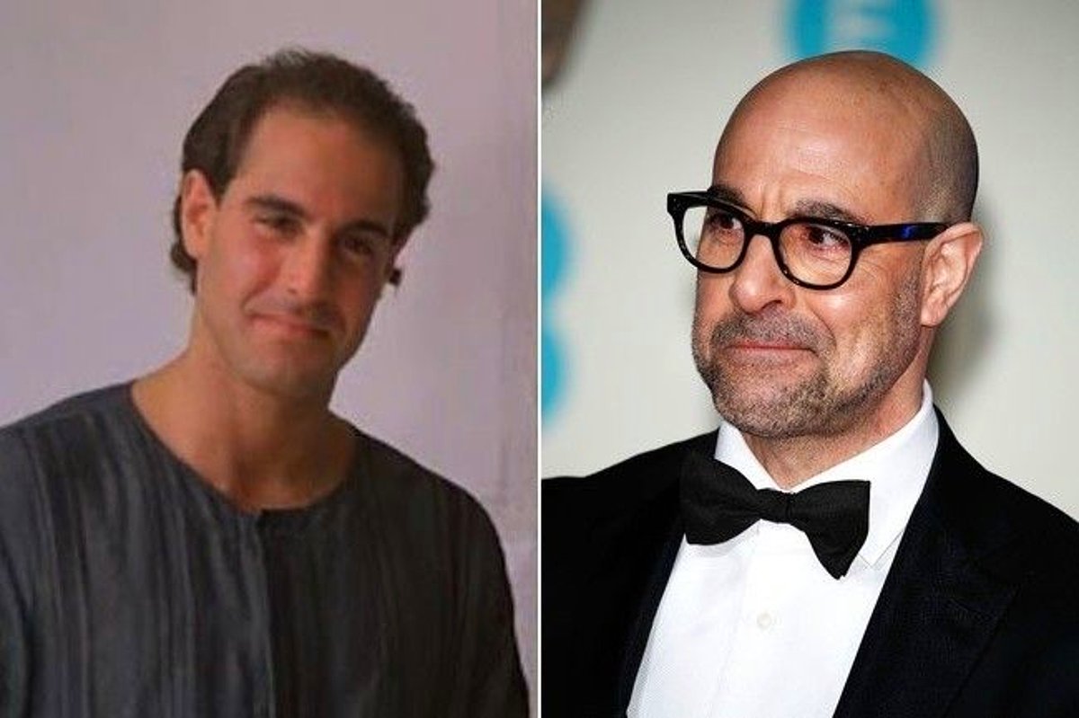 Стэнли туччи в молодости. Стэнли Туччи перевоплощения. Stanley Tucci в молодости. Туччи в молодости.