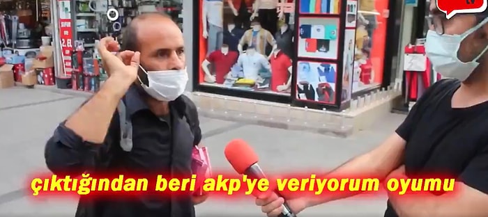 Çıktığından Beri AKP'ye Veriyorum Diyen Adam: 'İşsizim, Cumhurbaşkanı Herkese Yardım Ediyor Bana da Etsin'