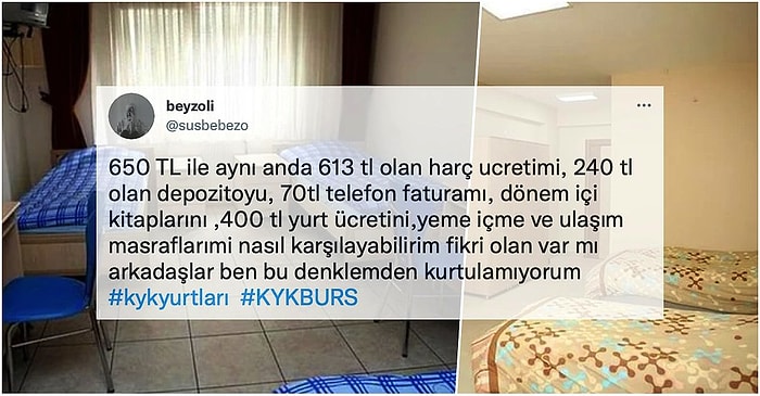 KYK Yurtlarının Artan Fiyatları ve Ekstra Borçlar Yüz Yüze Eğitime Başlayacak Öğrencileri İsyan Ettirdi