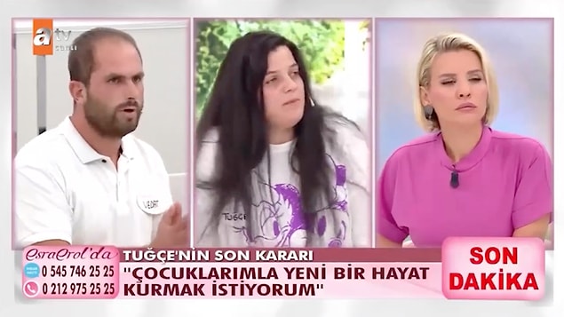 Tüm bu itirafların üstüne Tuğçe Türkoğlu'nun Bayram Er ile olan ilişkisinden üç haftalık hamile olduğu ortaya çıktı.