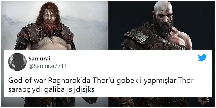 Göbekli Thor Ortalığı Yıktı! God of War'ın Tombiş Thor'una Söyleyecek Bir Çift Lafı Olan Oyuncular