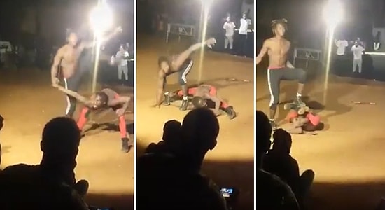 Aşırı Esnek Adamın İzlerken Hop Oturup Hop Kalkacağınız Bi' Acayip Gösterisi