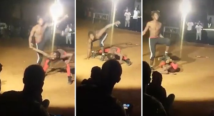 Aşırı Esnek Adamın İzlerken Hop Oturup Hop Kalkacağınız Bi' Acayip Gösterisi