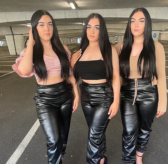 Üçüzler, birlikte TikTok'ta videolar çekmeyi çok seviyorlarmış ama yorumlar onları zaman zaman yoruyormuş.