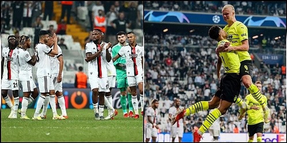 Kartal Mağlubiyetle Başladı! Beşiktaş Şampiyonlar Ligi'ndeki İlk Maçında Borussia Dortmund Engelini Aşamadı