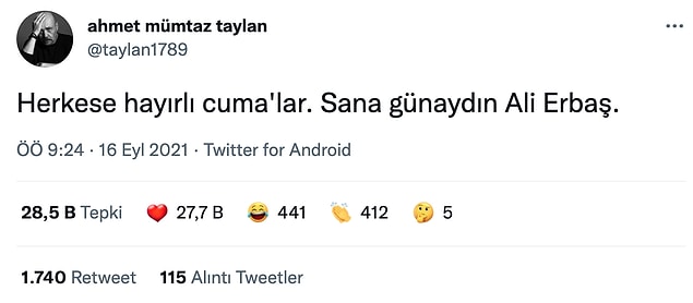 6. Ali Erbaş'ın kitabında geçen ifadelere tepkiler de gecikmedi.