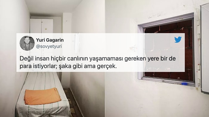 Şaka Değil: Yatak ve Dolaptan İbaret Havalandırmasız Odaya Aylık 900 TL İsteyen Ev Sahibi