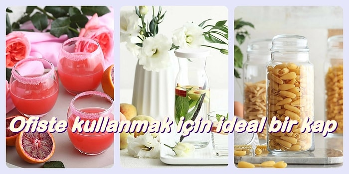 Mutfağında Cam Kullanmayı Sevenlerin Çok Hoşuna Gidecek Lav'ın En Güzel 12 Ürünü