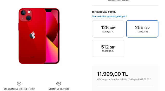 iPhone 13 mini ile başlayalım!