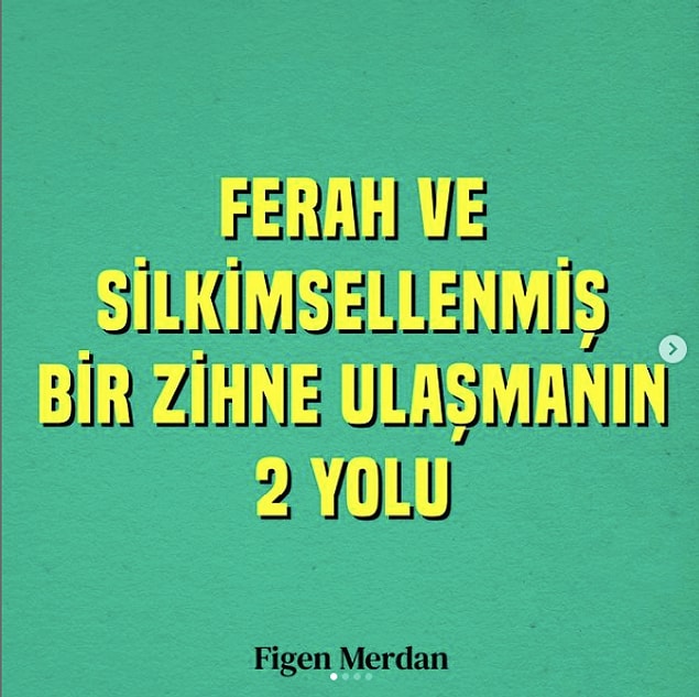 Hazırsanız ilk ritüelimiz gelsin!