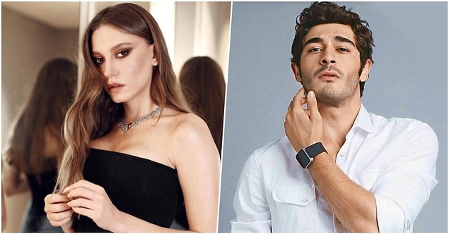 8. Serenay Sarıkaya ve Burak Deniz, 'Şahmeran' için Adana'ya gitti. İkilinin uğradıkları ilk durak ise bir ciğerci oldu.