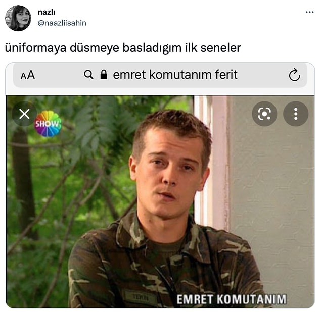 12. 'Emret Komutanım' Mehmet karakterini de unutamıyoruz...