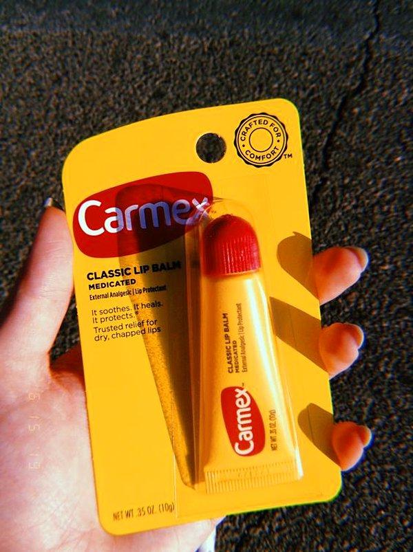 3. Carmex Lip Balm