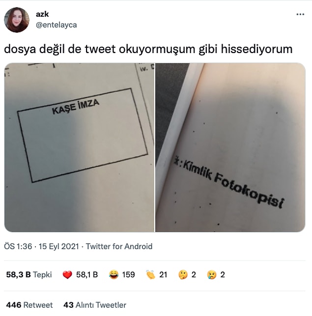 16. Reel ve sosyal bir karmaşa yaşıyoruz.