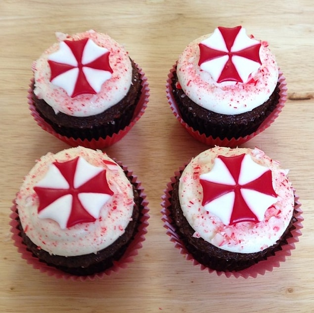 8. Umarız bu cupcake'ler Umbrella Corp. imalatı değillerdir...