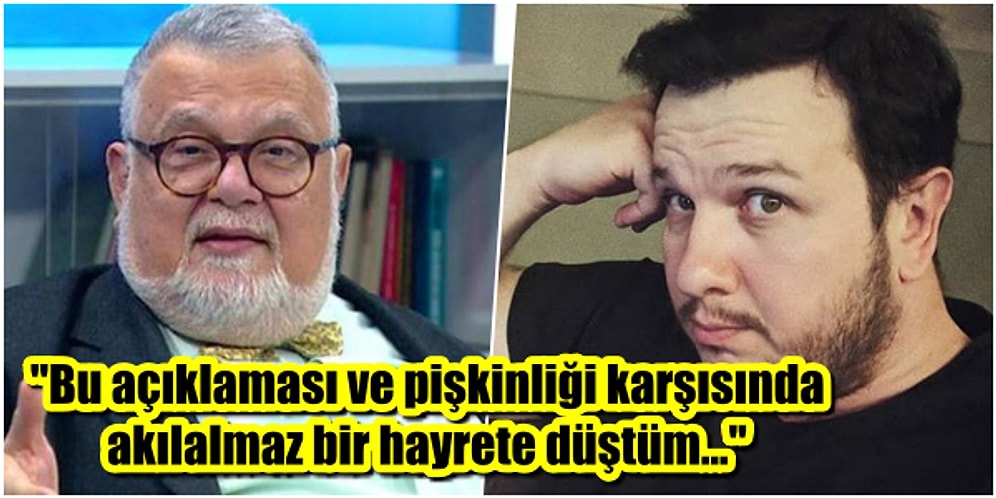 Öğrencisini Nasıl Taciz Ettiğini Gülerek Anlatan Celal Şengör'e Şahan Gökbakar'dan Büyük Bir Tepki Geldi!