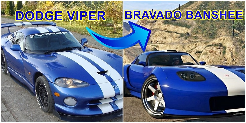 Gerçek Dünyadan Los Santos Sokaklarına: GTA 5'in 13 Aracının Gerçek Hayattaki Karşılıkları