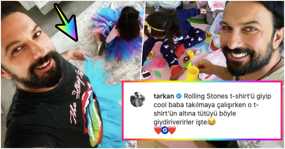 Sen Muhteşem Bir Babasın! Liya İçin Tütülü Bale Eteği Giyen Tarkan ve Kızının En Tatlış Halleri 😍