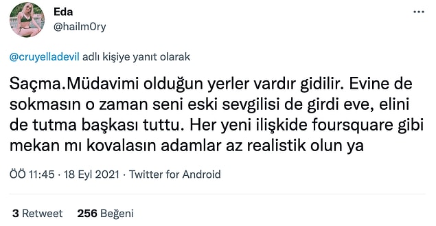 Aksi halde düşünenler de var.