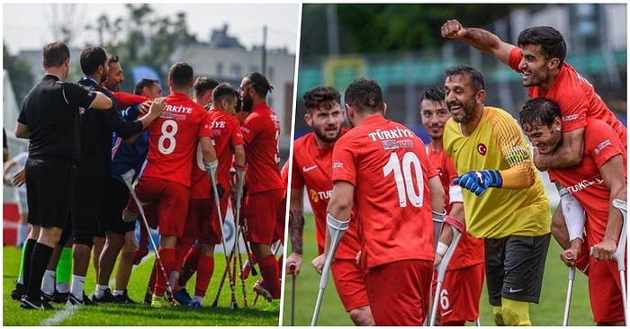 Finaldeyiz! Ampute Futbol Milli Takımımız Avrupa Şampiyonası'nda Adını Sahaya Altın Harflerle Yazdırdı!